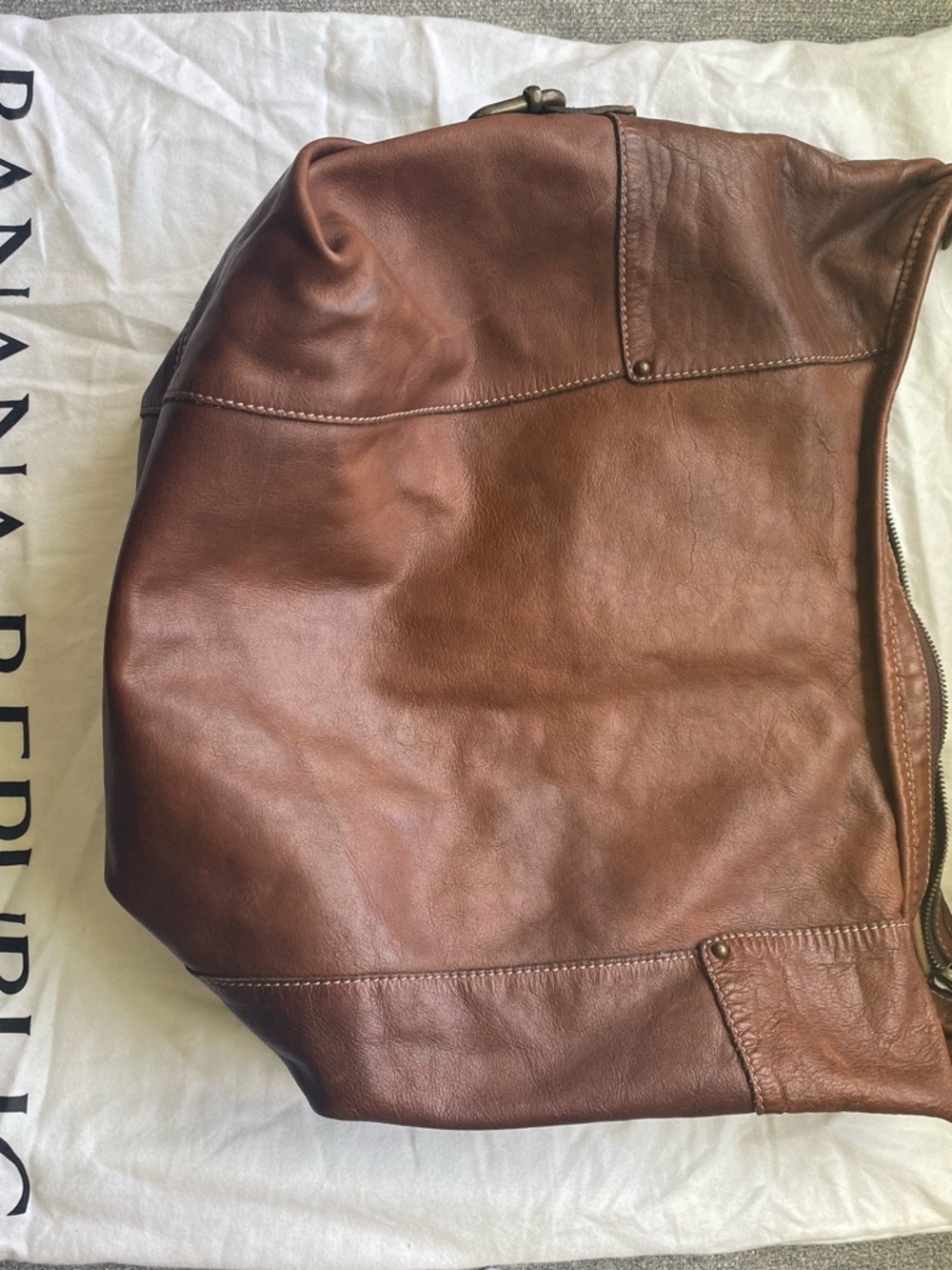 Banana Republic Brown Leather Shoulder Bag